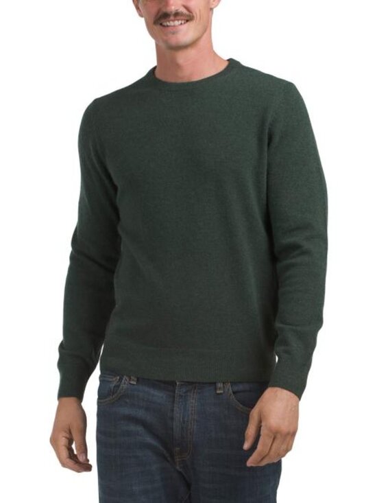 IMNYC ISAAC MIZRAHI Other - IMNYC ISAAC MIZRAHI Merino Wool And Cashmere Blend Crew Neck Pull Over Sweater